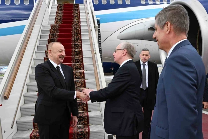 Azerbaycan Cumhurbaşkanı Aliyev Moskova’da