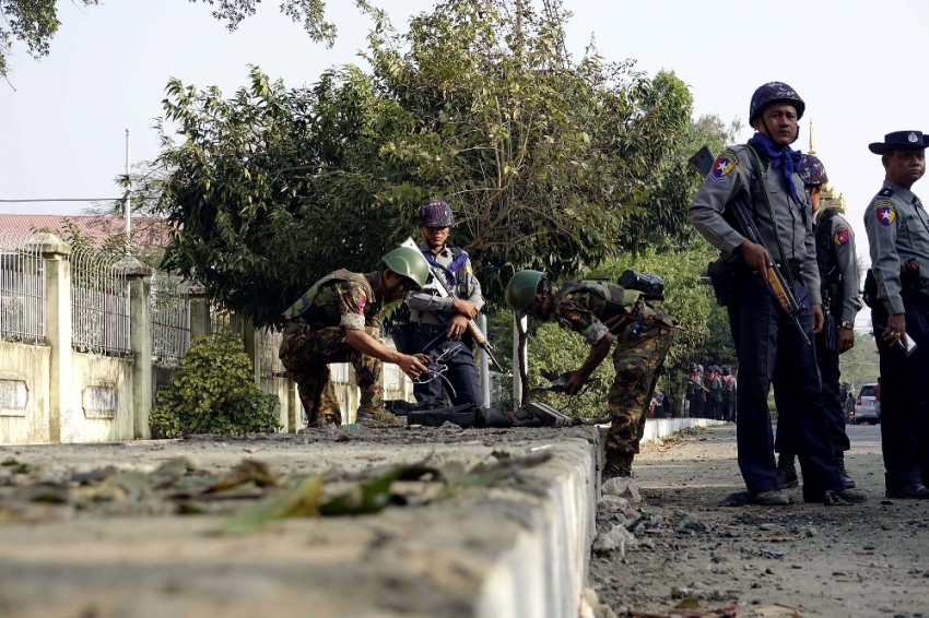 Arakan’da 3 farklı noktada bombalı saldırı