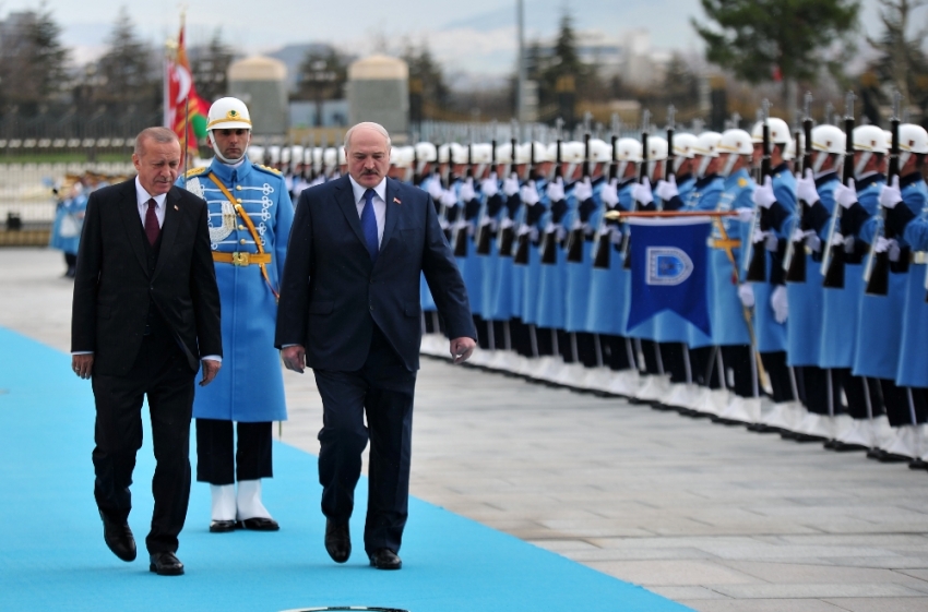 Belarus Cumhurbaşkanı Aleksandr Lukashenko Ankara’da