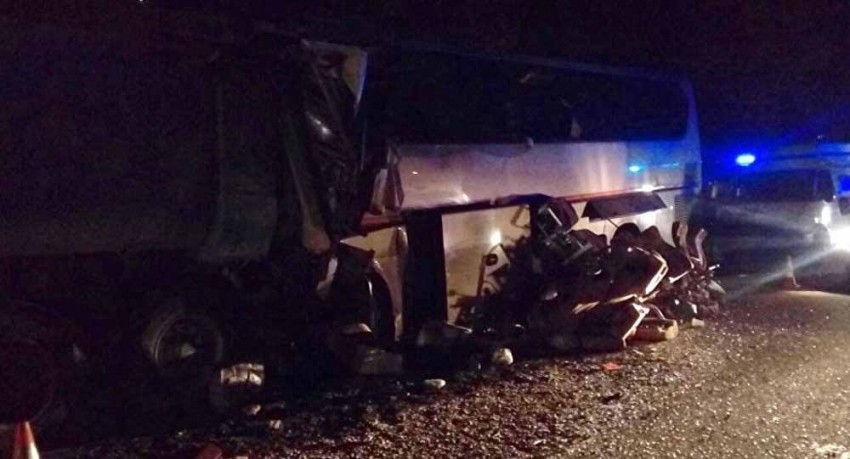 Abhazya’da otobüs kazası: 6 ölü, 18 yaralı