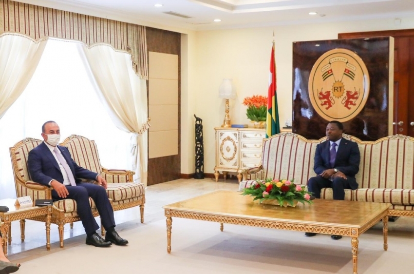 Çavuşoğlu, Togo Cumhurbaşkanı Gnassingbé ile görüştü