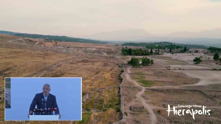 Bakan Ersoy "Geleceğe Miras Hierapolis" projesinin ayrıntılarını paylaştı
