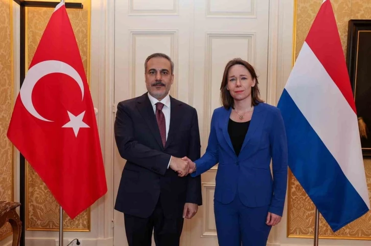 Bakan Fidan, Hollanda Dışişleri Bakanı Slot ile görüştü