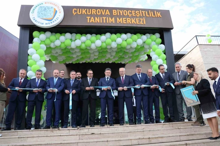 Bakan Yumaklı Adana’da Biyoçeşitlilik Tanıtım Merkezi’nin açılışı yaptı
