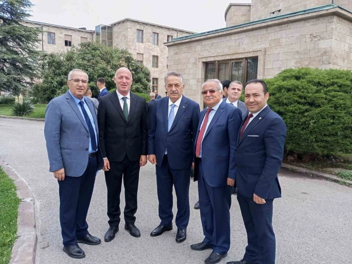 Başkan Kumral, Ankara’da temaslarda bulundu
