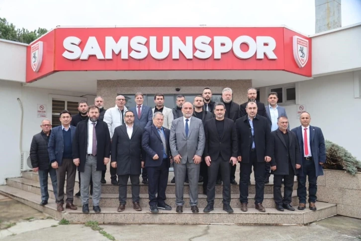 Başkan Sandıkçı: "Samsunspor’a her zaman tam destek"
