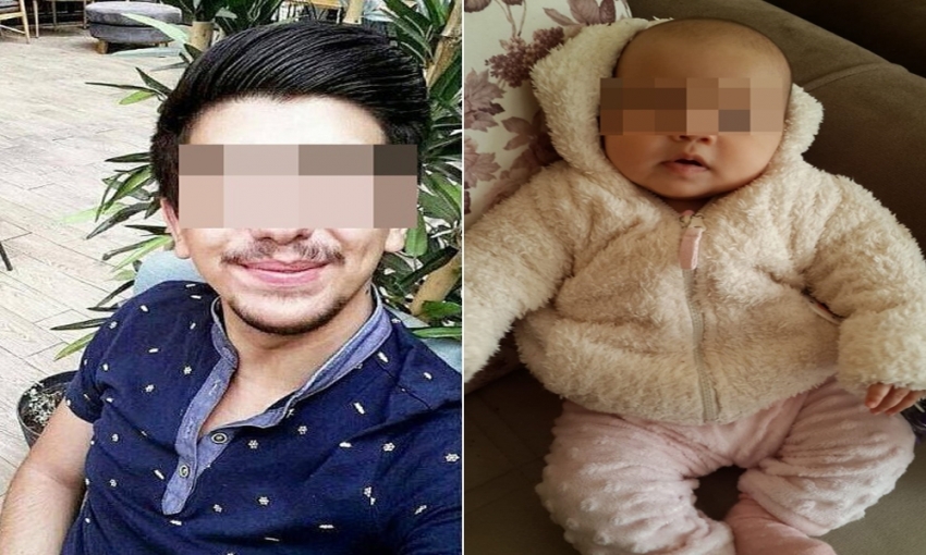 Karısını bıçaklayıp 7 aylık bebeğini rehin aldı