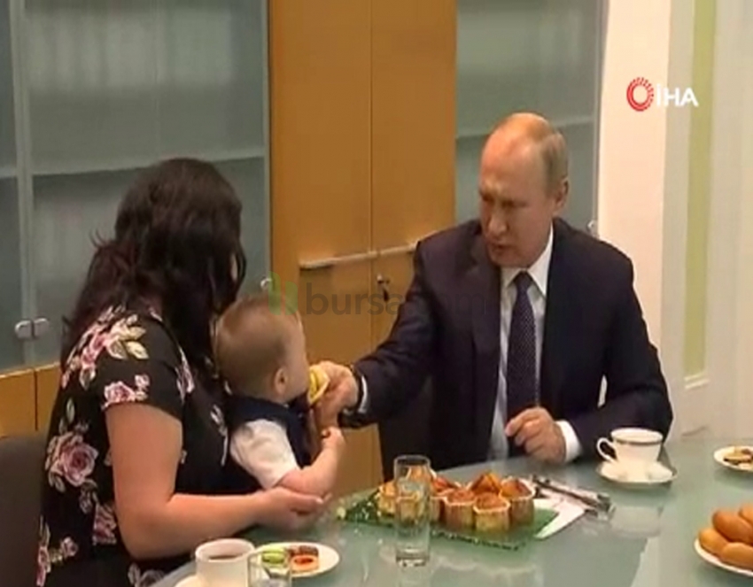 Putin’den gülümseten görüntüler