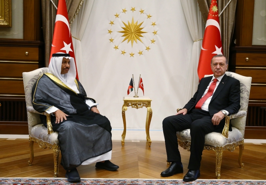 Erdoğan, Kuveyt Başbakanı’nı kabul etti