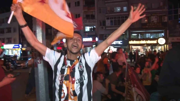 Beşiktaşlı taraftar Galatasaray’ın şampiyonluğunu böyle kutladı