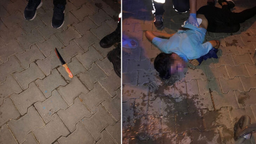 Bursa'da bıçaklı 'kız' kavgası