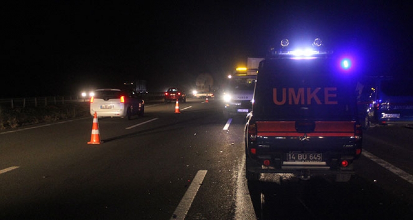 Bolu’da trafik kazası: 5 yaralı!