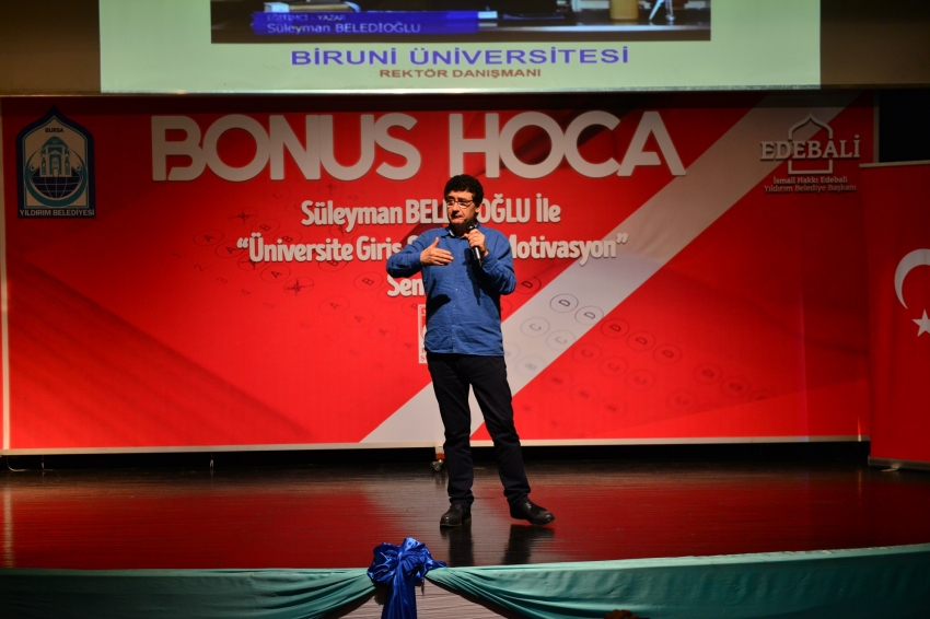Bonus Hoca'dan Bursalı öğrencilere ipuçları