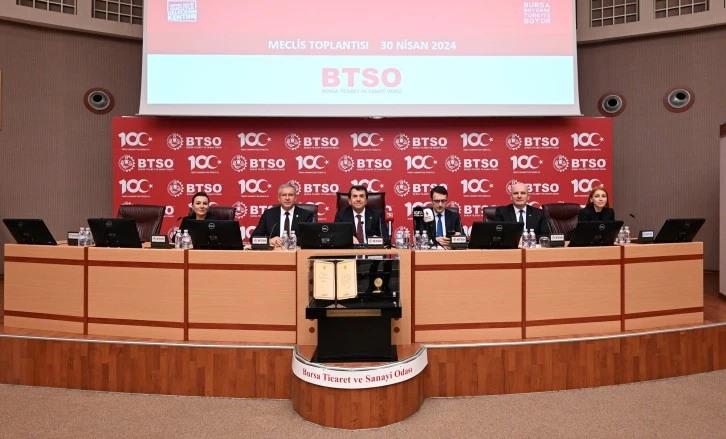 BTSO Nisan Ayı Meclis Toplantısı Gerçekleştiril