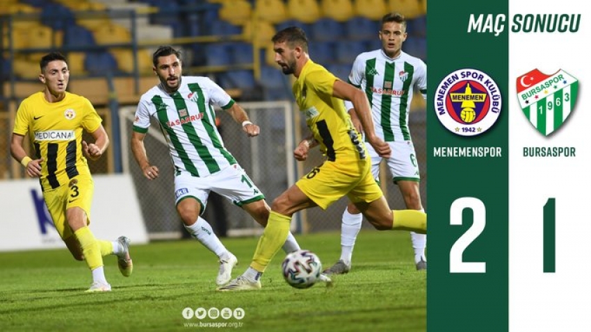 Menemenspor 2-1 Bursaspor