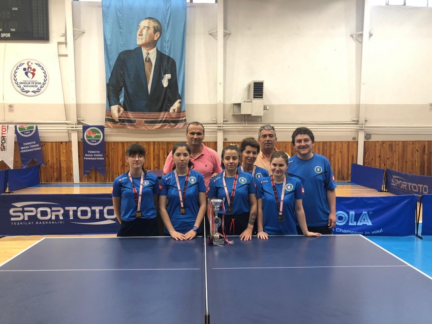 Bursa BB Masa Tenisinde Türkiye üçüncüsü
