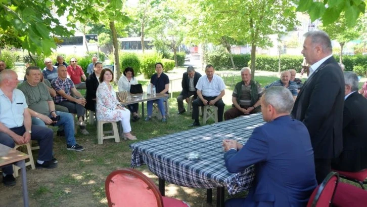 Bulgaristan seçimleri öncesi HÖH Milletvekili Eşref'ten Orhangazi ziyareti