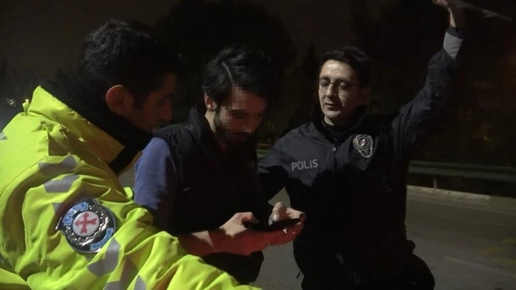 Bursa'da alkollü sürücü: Beni öldürün, ceza yazın ama bir sigara verin