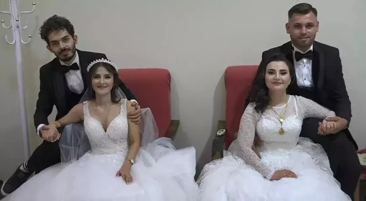 Bursa'da önce şaşırdılar sonra kabul ettiler! İki kız kardeşin en özel günü