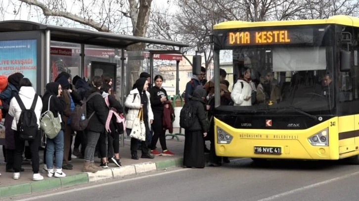 Bursa'nın o ilçesinde öğrencilere ulaşım ücretsiz