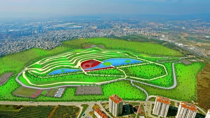 Bursa'nın sorunlu bölgesi botanik parkına dönüşüyor