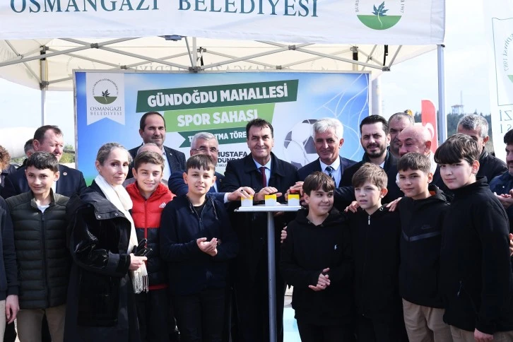 Bursa Osmangazi Belediyesi'nden bir spor tesisi daha! 
