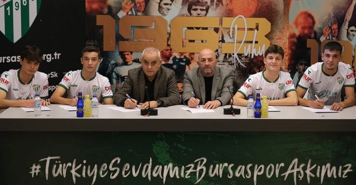 Bursaspor'da yeni imzalar !