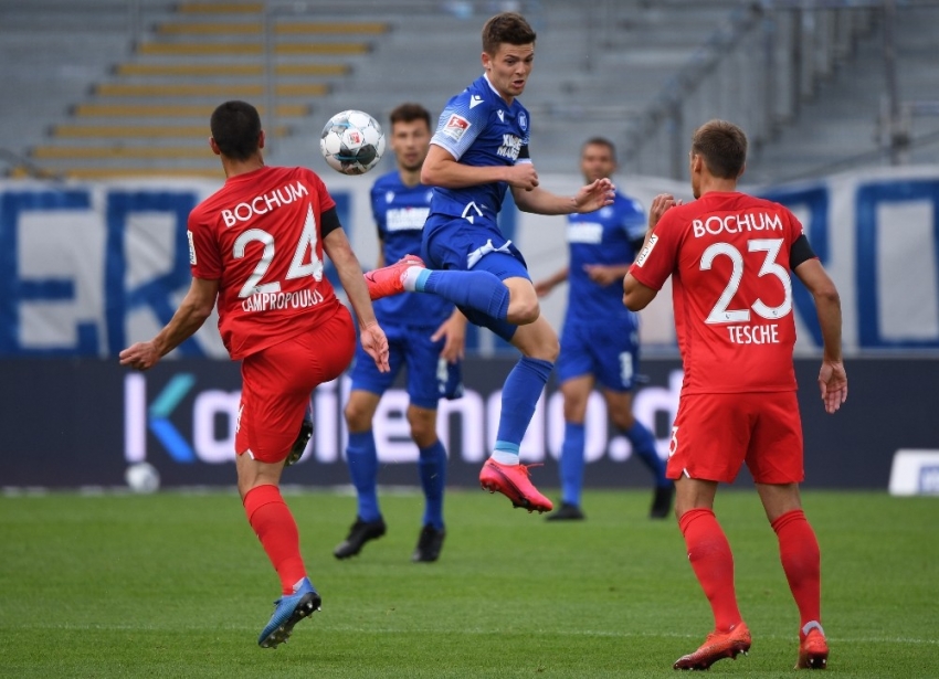Karlsruher SC - Bochum maçında puanlar paylaşıldı