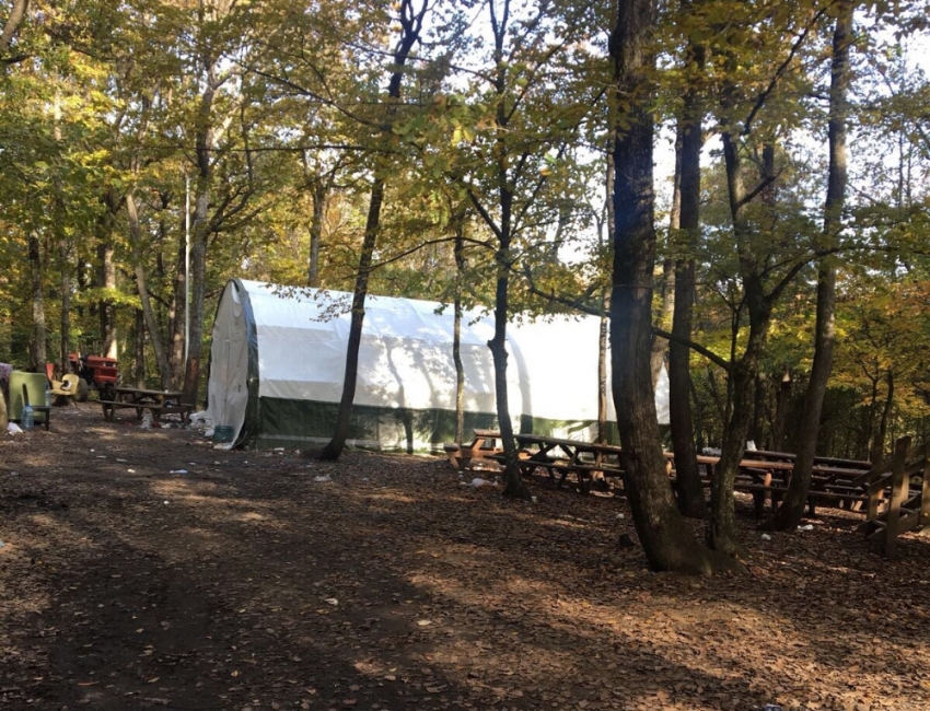 Kamp çadırı değil kumar çadırı