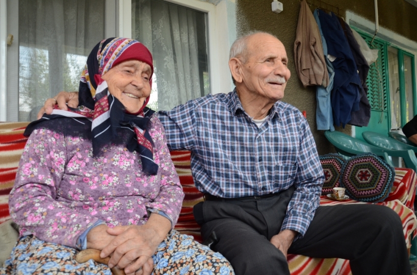 Erdoğan aşığı yaşlı çift