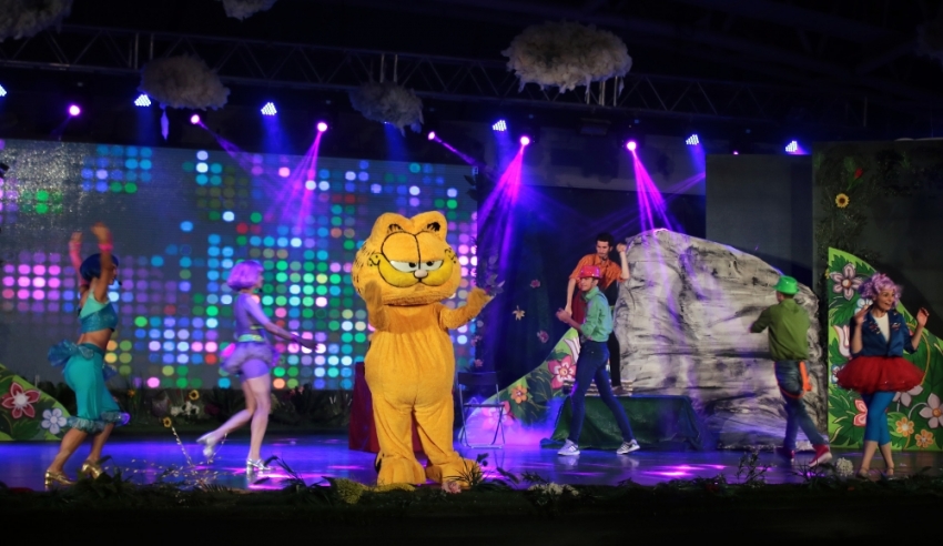 Garfield müzikal şovuyla EXPO’da