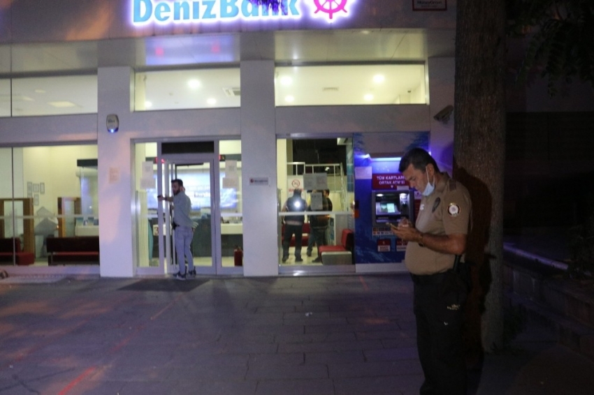 Ankara’da 1 dakikada banka soygunu