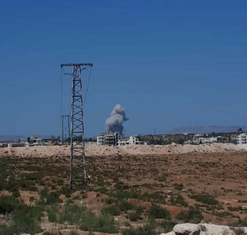 Rus savaş uçaklarından İdlib’e hava saldırısı