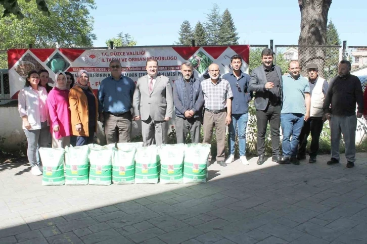 Çiftçilere 650 kilo sertifikalı barbunya tohumu dağıtıldı
