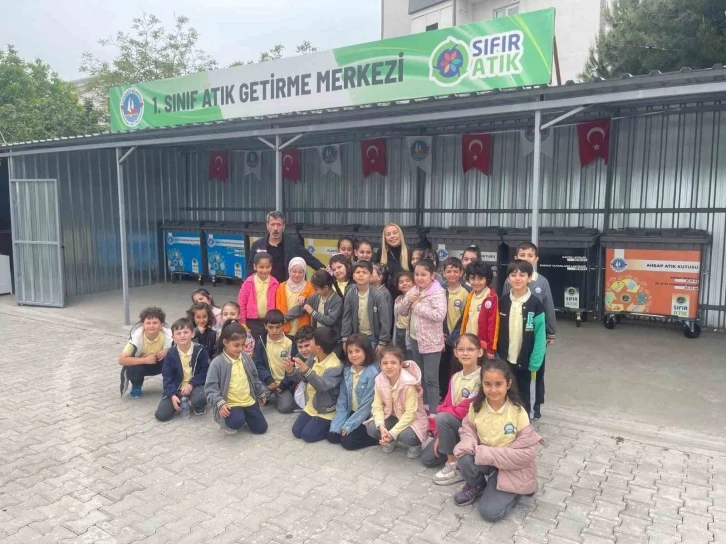 Çiftlikköy’de Sıfır Atık Merkezi 140 öğrenciyi ağırladı
