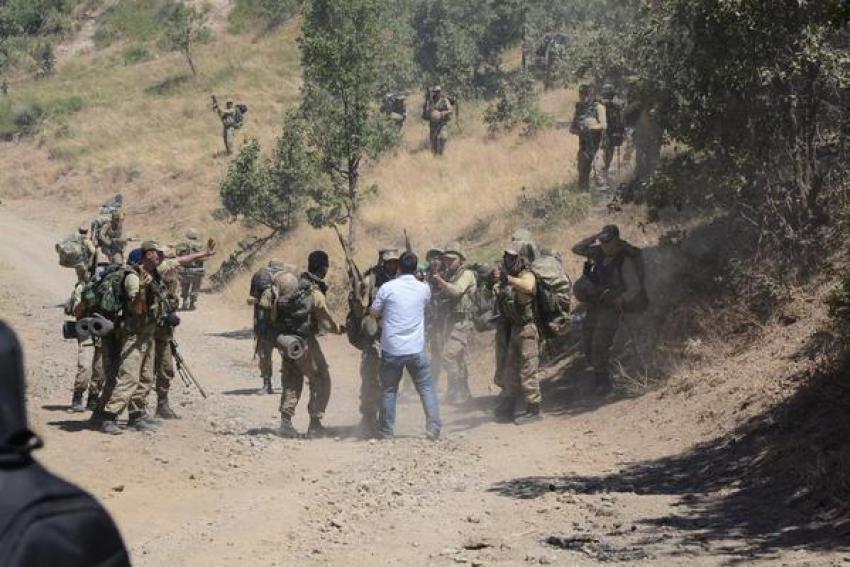 HDP Milletvekili  askerle tartıştı
