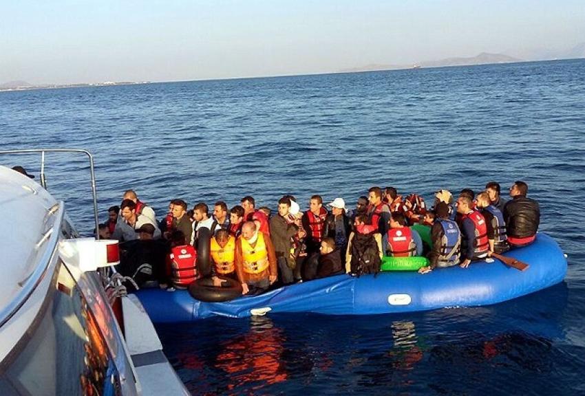 Ege Denizi'nde 476 kaçak kurtarıldı