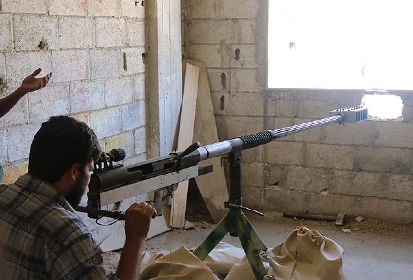 Suriyeli muhalifler keskin nişancı tüfeği üretti