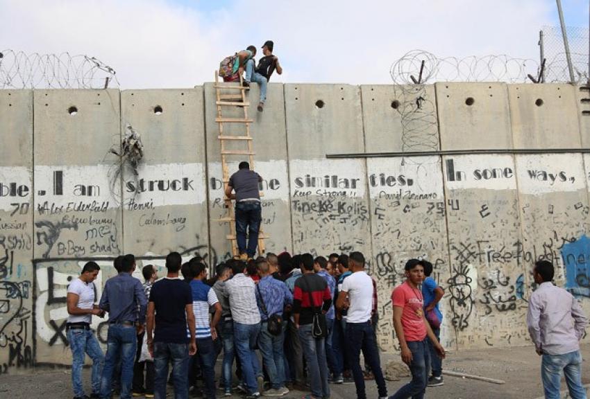Filistinli gençler engel tanımıyor