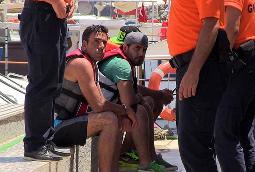 Bodrum'da jet ski ile göçmen kaçakçılığı iddiası