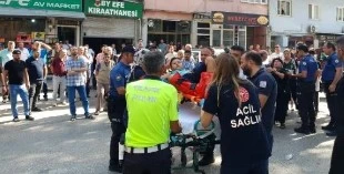 Bursa'da kadın sürücü çocuğa çarpınca ortalık karıştı