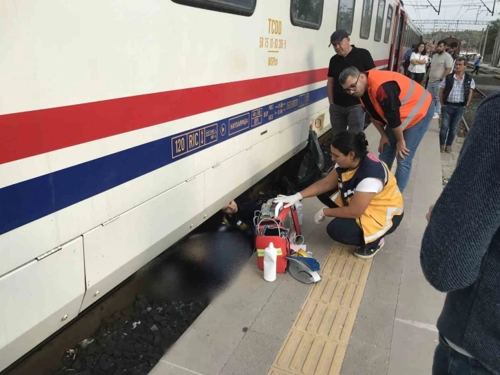 Çorlu Tren Garı’nda feci kaza: 1 ölü
