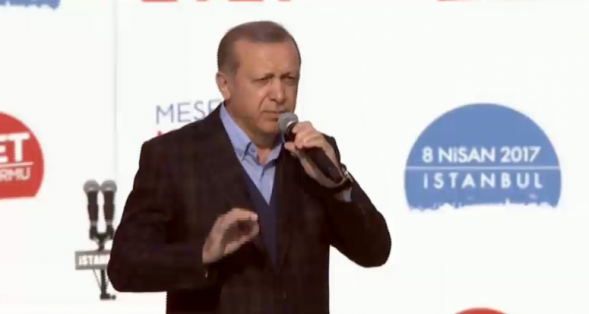 Erdoğan Yenikapı'da konuştu