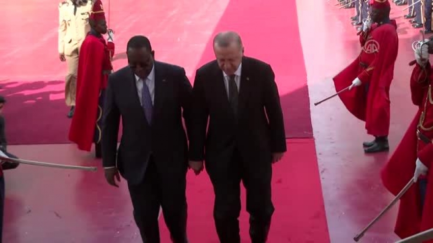 Erdoğan, Senegalli mevkidaşı ile görüştü