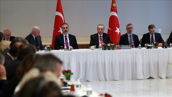 Cumhurbaşkanı Erdoğan: ABD ile işbirliğimizin gelişmesinden memnuniyet duyuyoruz