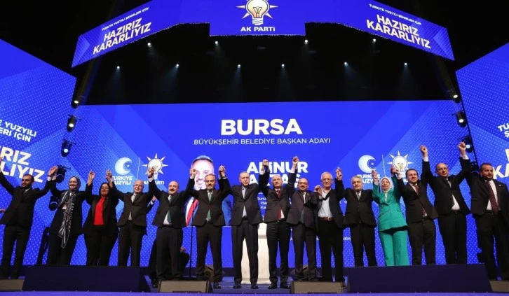 Cumhurbaşkanı Erdoğan, aralarında Bursa'nın da olduğu 26 ilin belediye başkan adaylarını açıkladı