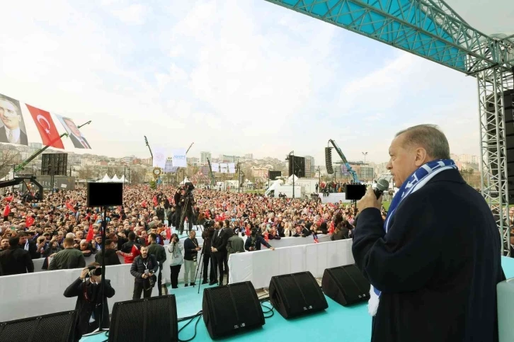 Cumhurbaşkanı Erdoğan: "Kanalistanbul projesini inşallah hayata geçireceğiz"
