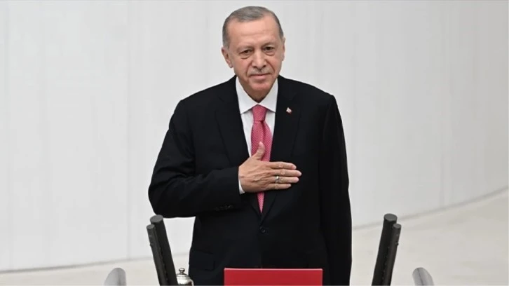 Cumhurbaşkanı Recep Tayyip Erdoğan TBMM'de yemin etti