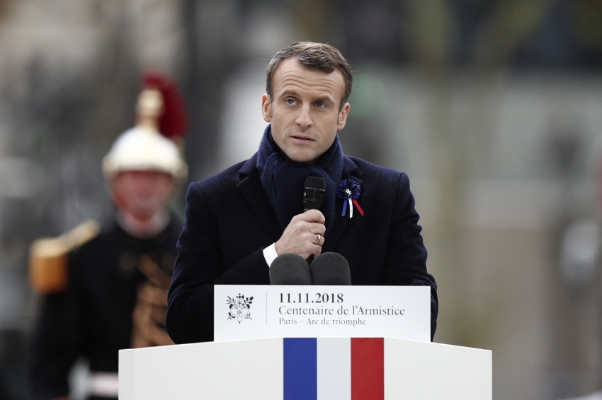Macron’dan ’barış’ vurgusu