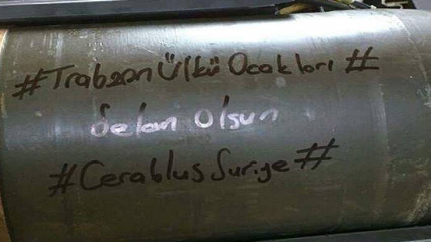Cerablus’tan Trabzon’a top mermili selam